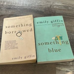 Set of 2 Something Borrowed and Something Blue by Emily Giffin